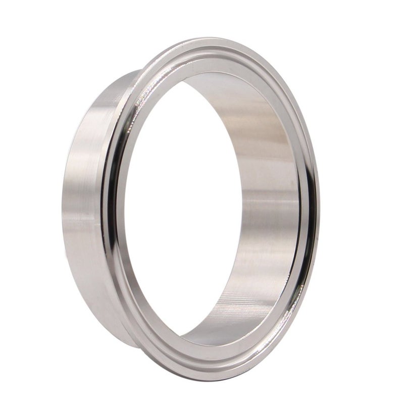 DERNORD Stainless Steel 304 Sanitary Fitting, Long Weld Clamp Ferrule FitsTri Clamp (76.5MM/3" Tube OD) - Image 1